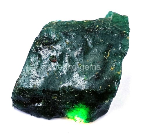 IGL Emerald Cut 198.00 Ct Natural Huge Green Emerald Museum Grade Gemstone 5AIE - Picture 3 of 10