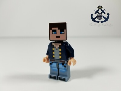 Lego Minifigure Minecraft Skin Pixelated min041 From Set 853609-1