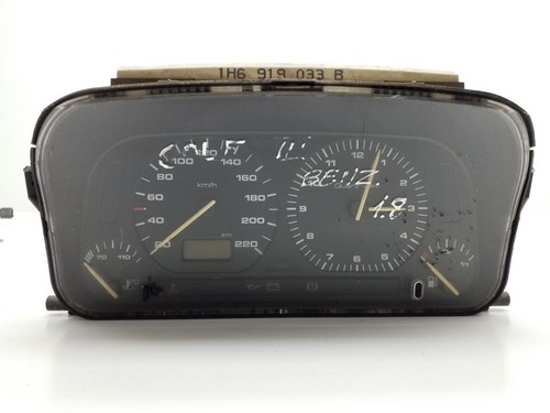 Volkswagen GOLF III 1991-1997 Tacho Tachometer Kombiinstrument 1H6919033B - Bild 1 von 3