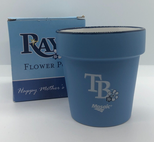 Tampa Bay Rays Mother's Day 4" Flower Pot Baseball Stadium Giveaway SGA Mosaic - Picture 1 of 10