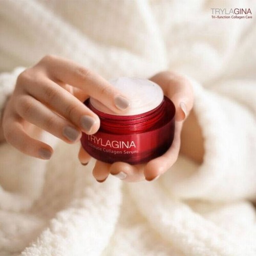 2X 5g. TRYLAGINA Ultimate Collagen Serum 12X Anti-Aging Wrinkle Moisturizing - Picture 9 of 16