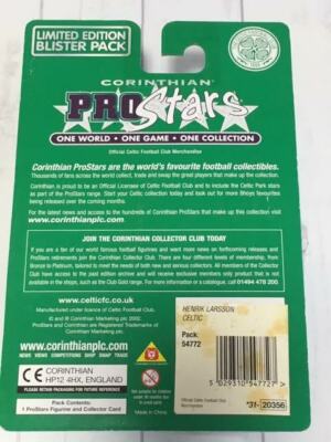 Corinthian ProStars Figure Celtic Collection, Henrik Larsson, Paul