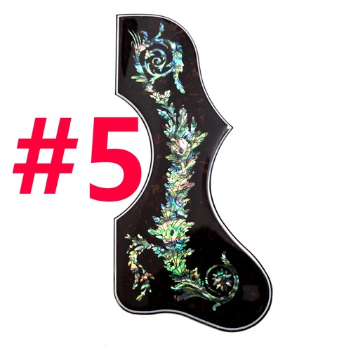 J200 Acoustic Guitar Pickguard for Gibson 41-42"Abalone Inlay 2mm Self-Adhesive - Picture 11 of 35