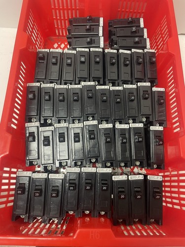 1-EATON BAB1020 BA1020  1 POLE 20A BAB CIRCUIT BREAKER (NEW TAKE OUT) - Picture 1 of 6