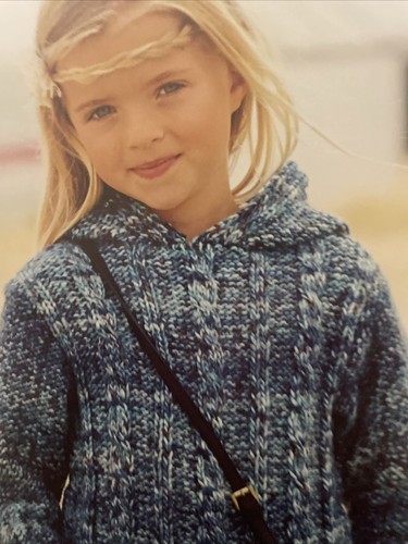 Girls cable hoodie + cable jumper KNITTING PATTERN childrens Stylecraft 9084 - Picture 5 of 9
