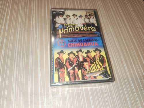 Conjunto Primavera Y Polo Urias Cassette Original Norteno Corridos New Sealed - Foto 4 di 6
