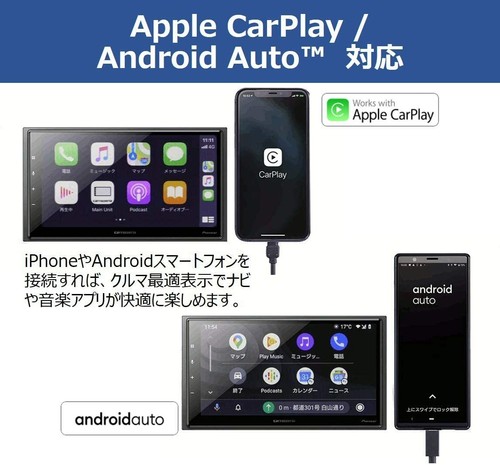 carrozzeria Pioneer DMH-SZ700 Car Audio Main Unit Amazon Alexa 2DIN Bluetooth - Picture 4 of 6