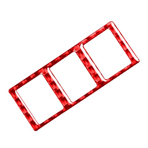 Innenmodus-Schalter-Abdeckungs-Verkleidung für Toyota Tundra 2014-2021 Rot Auto - Bild 4 von 9