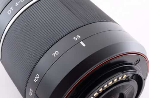 Sony DT 55-200mm f/4-5.6 SAM Telephoto Zoom Lens A Mount APS-C DSLR Camera #2 - Picture 3 of 16