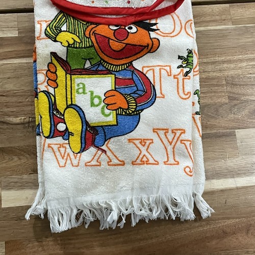 Franco Bath Towel Sesame Street Bert And Ernie 22” 42” Cookie Monster Big Bird B - Picture 3 of 6