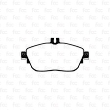 Brake Pads For Mercedes Benz A Class W176 Front Axle Abtex PLU2219