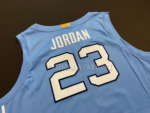 NIKE ELITE MICHAEL JORDAN NORTH CAROLINA TAR HEELS JERSEY BLUE 2XL XXL NWT - Picture 12 of 13
