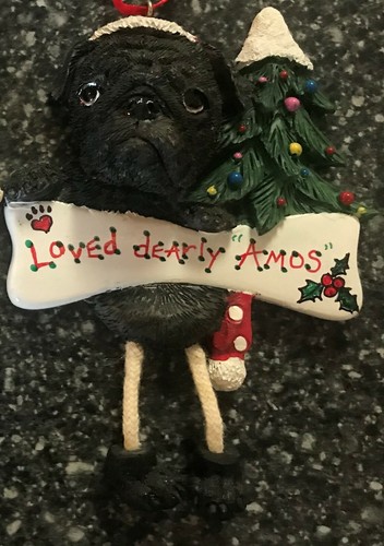 Personalized Christmas Tree Dog Ornaments Dangle legs *I Personalize w/ Name* - Bild 79 von 102