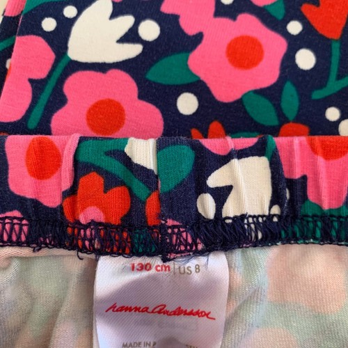 Hanna Andersson Cute-Soft "FLOWER" Leggings. 7-8 Years. 130 cm. Great Gift Idea! - Picture 5 of 20