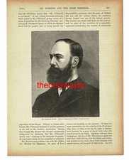 Sir Charles Wentworth Dilke, English Liberal, Book Illustration (Print), c1895