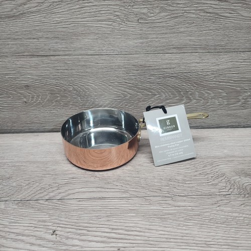 Gibson Home Rembrandt 4.7 Inch Copper Plated Frying Pan  - Picture 1 of 4