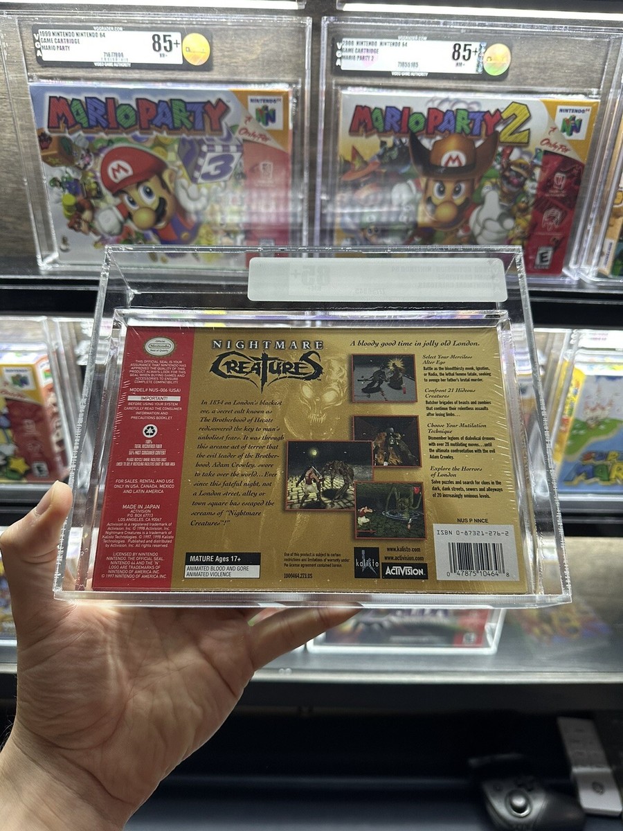 北米版N64]Nightmare Creatures[ROMのみ](中古) - huck-fin