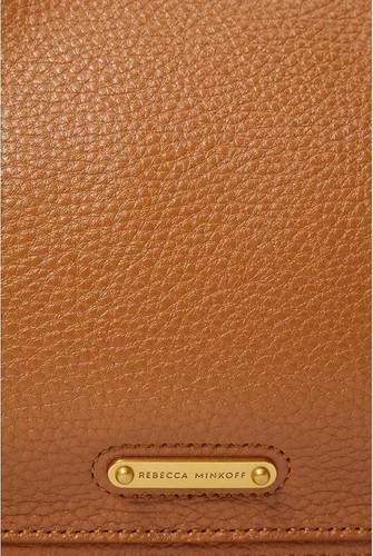Rebecca Minkoff Darren Caramello Tan Women's Shoulder Bag, Small - Picture 3 of 10