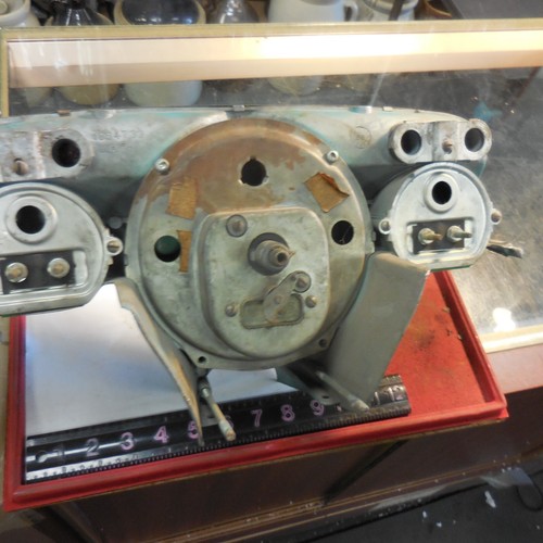 1957 CHEVROLET BELAIR NOMAD DASH INSTRUMENT CLUSTER GAUGE SPEEDOMETER 1584733 - Picture 17 of 19