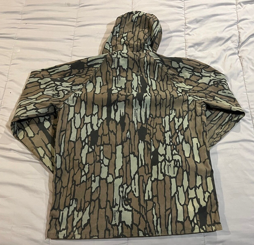 Chaqueta de Caza Goretex Camuflada Cabela's Rebark Vintage Años 90 Talla L Exterior - Imagen 2 de 4