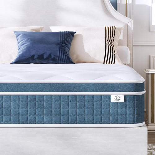 9''-12'' Memory Foam Hybrid Mattress in a Box - Twin, Twin XL, Full, Queen Size - Picture 231 of 232