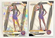 2024 Panini Prizm WNBA - Rickea Jackson #144 Cracked Ice Prizm (RC)