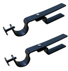 NoNo Bracket Mini No Drill Curtain Rod Bracket Attachment for Mini Blinds (Used)