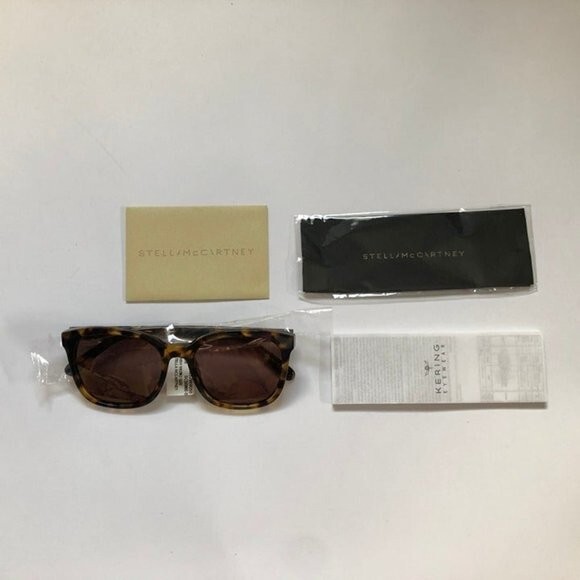 Stella McCartney Sunglasses Tortoise Havana Gold Chain  display picture 3