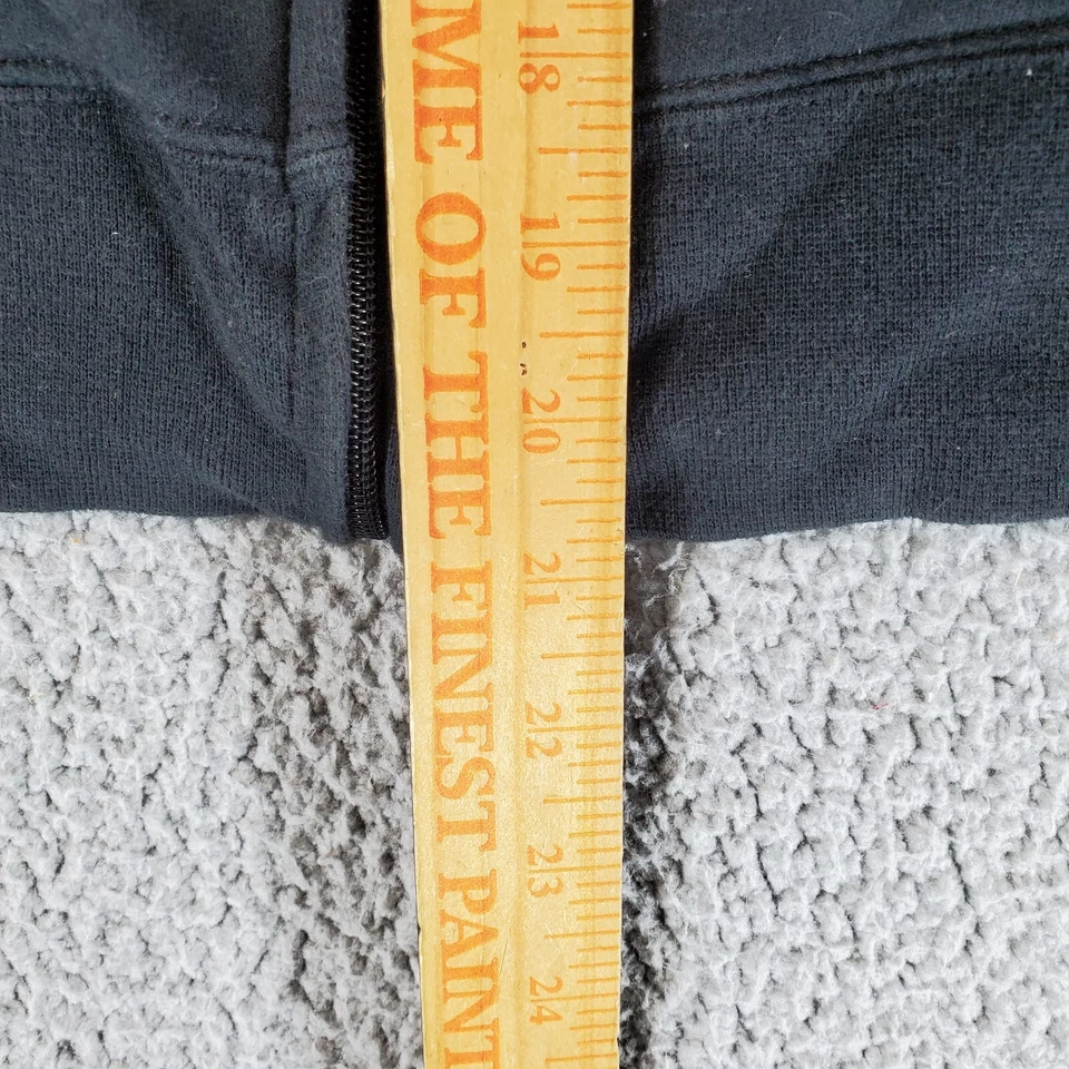 Sudadera con Capucha Disney Tinkerbell Niñas Cremallera Completa Gráfica Talla Grande Negra Foto 4 de 4