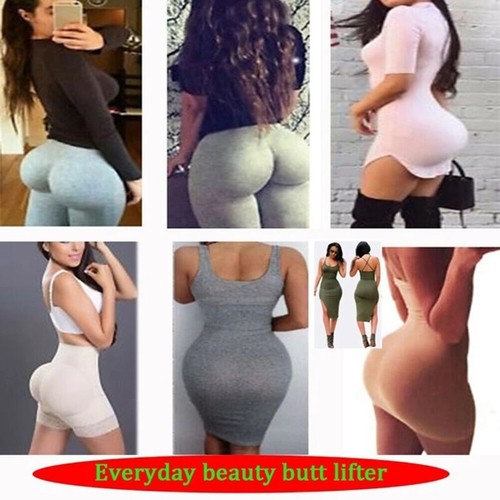 Booty BH gepolstert Höschen Unterwäsche Hüftverstärker Body Shaper FAKE ASS Shapewear - Bild 5 von 20