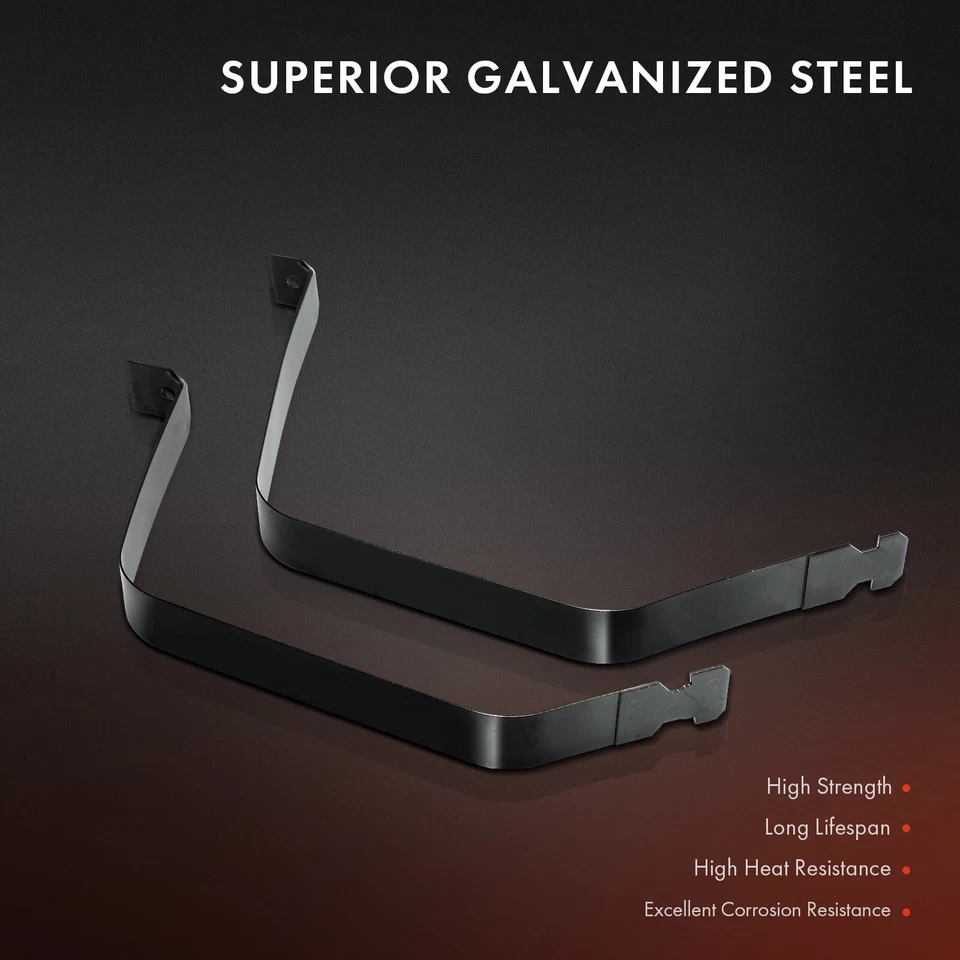 Correas del tanque de combustible de gasolina para Ford F-150 F-250 1997-2004 F-150 Heritage 24,5 galones Foto 2 de 4