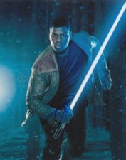 JOHN BOYEGA.. Star Wars: The Force Awakens' Finn - SIGNED JOHN BOYEGA.. Star Wars: The Force Awakens' Finn - SIGNED