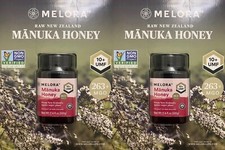 2 PACK MELORA Raw New Zealand Manuka Honey UMF 10+ MGO 263+ (500g)