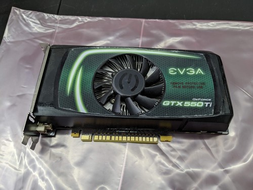 EVGA NVIDIA GTX 550 Ti PC Graphics Card (1 GB GDDR5) - TESTED - Picture 1 of 7