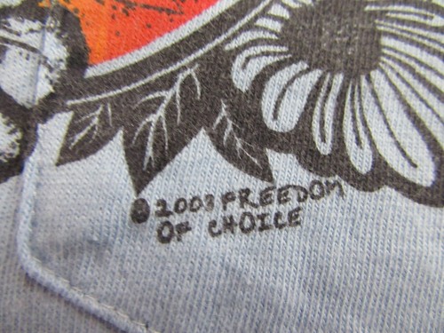 HURLEY International Surfer Flowerband Blue SS Pocket T Shirt Size M - Picture 4 of 7