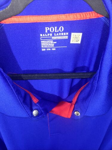 Polo Ralph Lauren 67 Performance Herren Poloshirt 5XB Blau Stretch - Bild 2 von 10