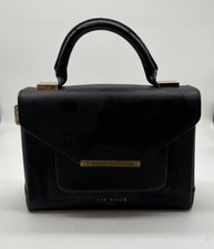 Ted Baker Detachable Handle Black Handbag 
