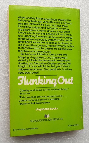 W E Butterworth: Flunking out Teen college romance friendship and love rivals - Picture 2 of 2