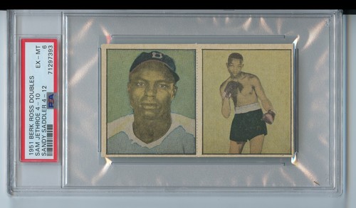 1951 Berk Ross Panel Jethroe/Saddler  PSA 6 - Picture 1 of 1