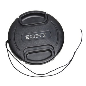 2x-58-mm-Snap-On-Front-Lens-Cap-Cover-Center-Pinch-with-String-for-Sony-Camera