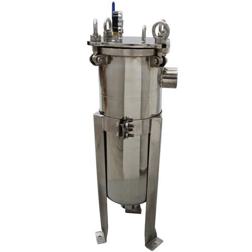 2" NPT 304 Stainless Steel Filter Housing with 1# Bag Filter& Mesh 120PSI - Picture 16 of 16