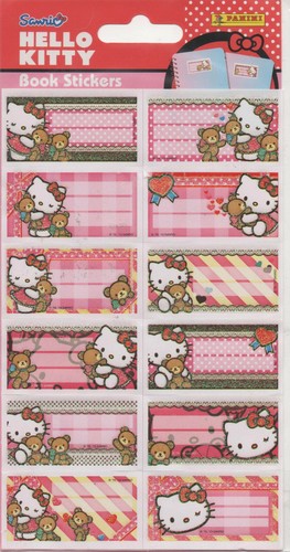 Hello Kitty Book Stickers NEU Panini Original verpackt Buch Sticker Aufkleber - Picture 1 of 2