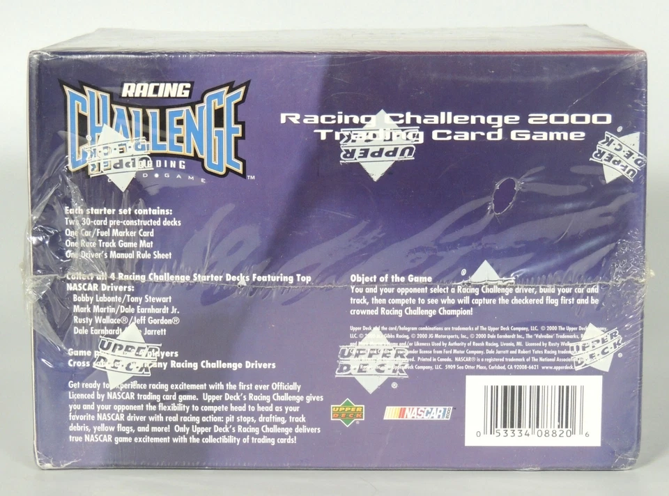 Upper Deck Racing Challenge 2000 Trading Card Game 1st Edition Sealed Box - Image 4 of 4