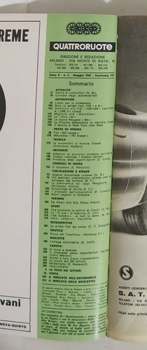 87201 QUATTRORUOTE nr 115 - anno X 1965 - Prova Fiat 850 coupè - Picture 2 of 3