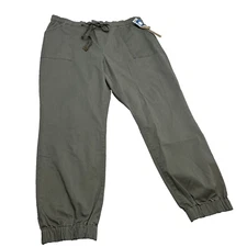 NEW Frye and Co size 2XL Love Worn Olive Womens Joggers Pull Up Drawstring