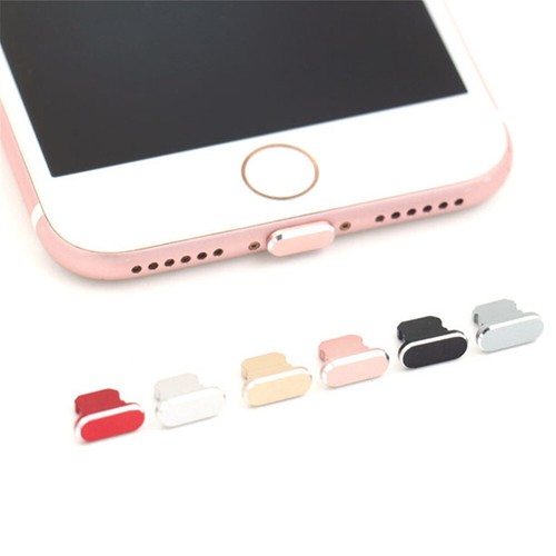 Alliage Micro Poussière Plug Chargeur Dock Plug Bouchon Couvercle Téléphone Portable Accessoire ☋ - Photo 12 sur 20