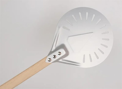 Perforated Turning Peel Pizza Shovel Pizza Peel Paddle Short Pizza Tool - Picture 4 of 51