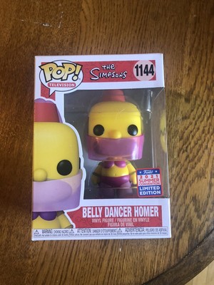 FUNKO POP! The Simpsons Belly Dancer Homer Funkon Summer 2021  IN HAND 