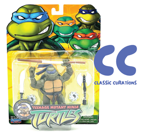 Playmates Teenage Mutant Ninja Turtles 2003 Reissue Actionfiguren - Sie wählen - Bild 2 von 22