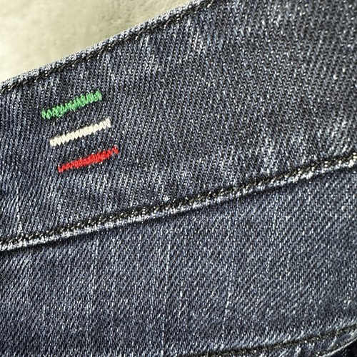 Diesel Fluzi Wide Leg Jeans Damen blau Stretch Denim 28x32 (28x25)*gesäumt - Bild 14 von 17